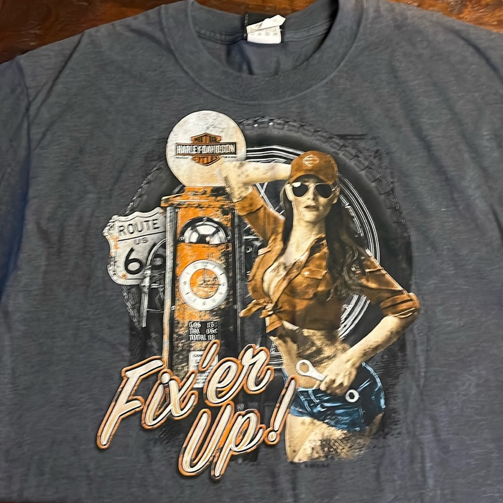 Harley Davidson Grey T shirt